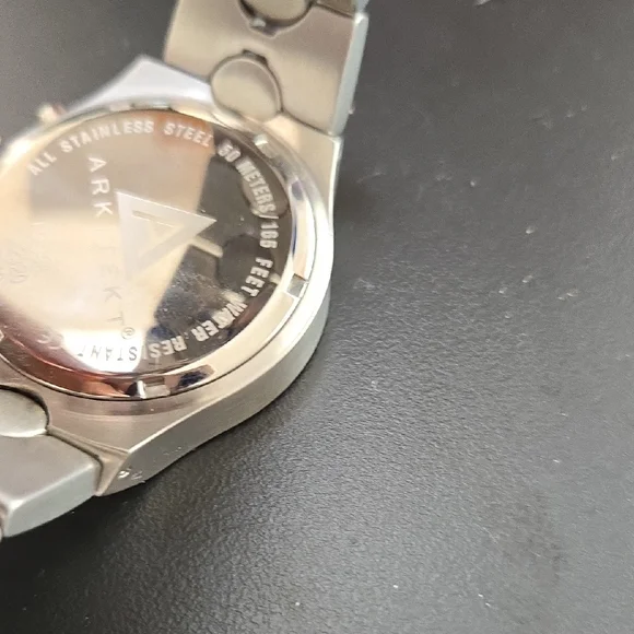 Fossil Blue Dial Silver Band Watch - Picture 5 of 6